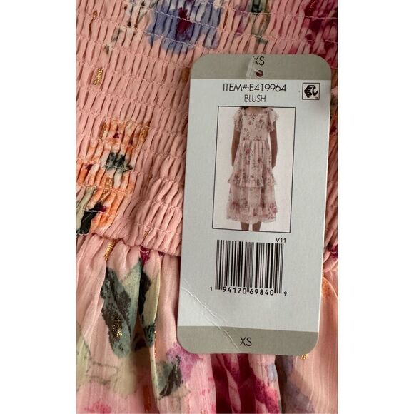 Rare Editions Girls Chiffon Ruffled Sleeve Lined Skirt Dress, Bundle of 3, size - Picture 8 of 13